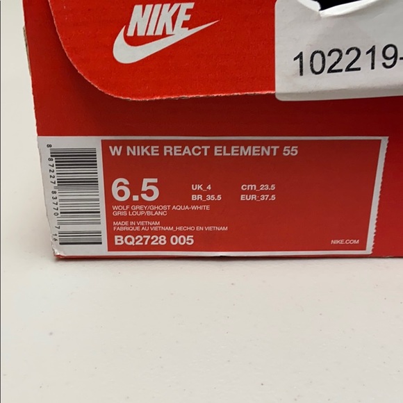 Nike Women's React Element 55 Running Shoes - Picture 5 of 5